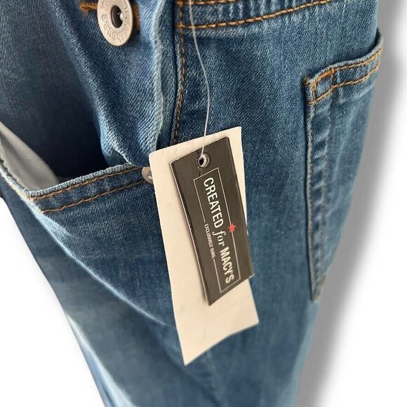 Dollhouse Overalls Juniors Sz 15 Blue Distressed Denim Country Girl Farmer NWT - Picture 14 of 16